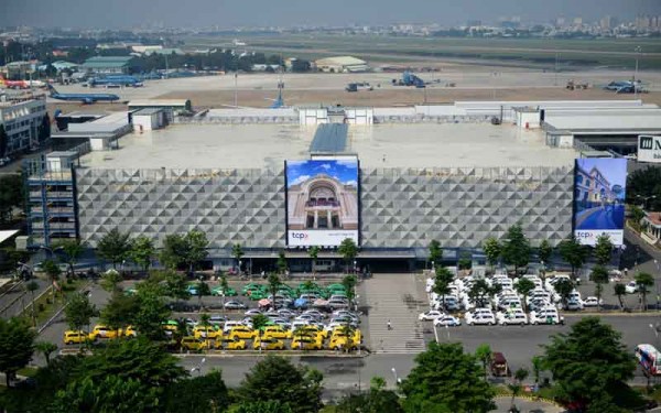 Ứng dựng kết cấu thép xây dựng nhà để xe 5 sao sân bay Tân Sơn Nhất